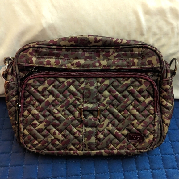 lug Bags Lug Carousel Xl In Leopard Berry Nwt Poshmark